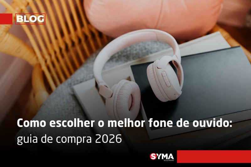Fone de ouvido sobre uma mesa, guia de compra 2026