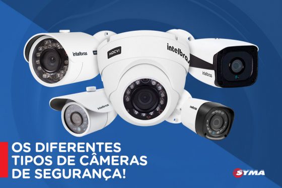 Os diferentes tipos de Câmeras de Segurança