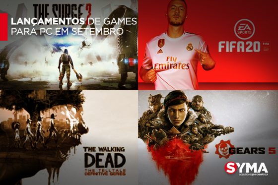 Lançamentos de games para PC em Setembro