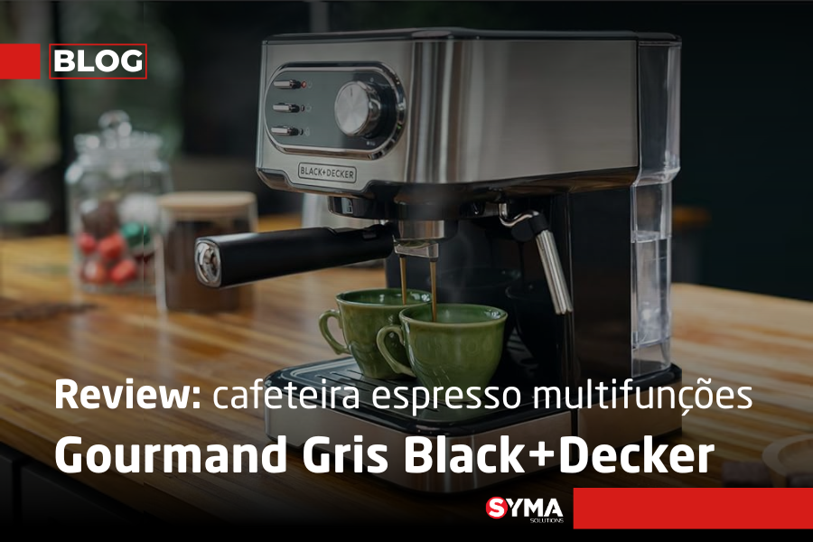 Review: cafeteira espresso multifunções Gourmand Gris Black+Decker