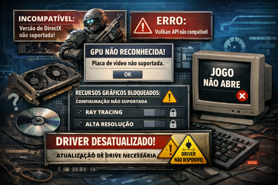 5 sinais de que &eacute; hora de trocar sua placa de v&iacute;deo