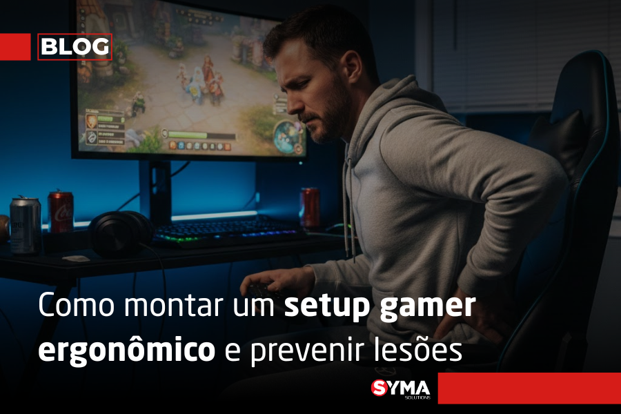 Como montar um setup gamer ergonômico e prevenir lesões