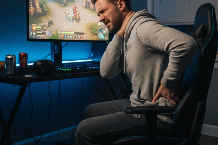 Como montar um setup gamer ergon&ocirc;mico e prevenir les&otilde;es