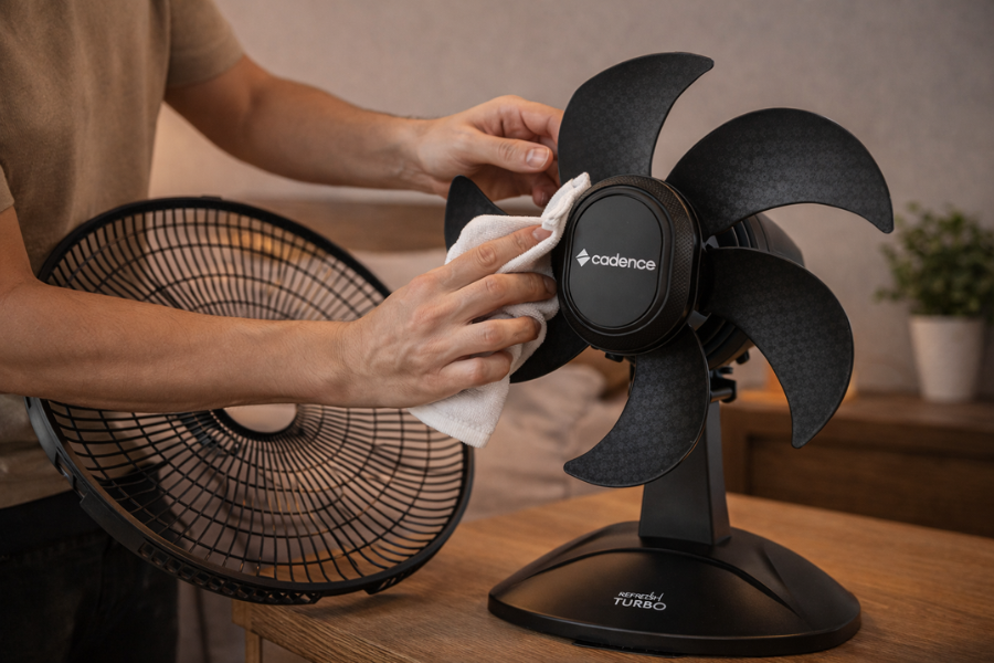 Ventilador Cadence Refresh Turbo: solu&ccedil;&atilde;o para um ver&atilde;o mais confort&aacute;vel