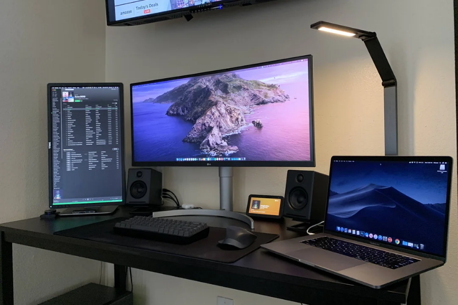 O setup ideal para home office