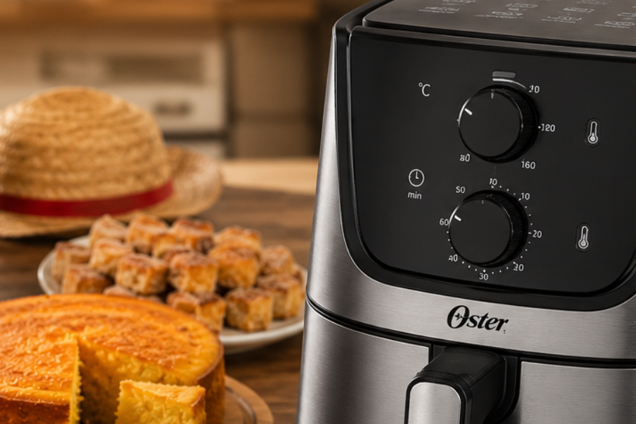 Receitas juninas na airfryer: 5 del&iacute;cias pr&aacute;ticas para fazer em casa