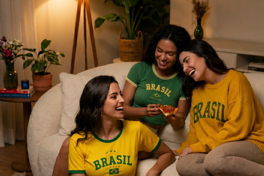 Como montar o espa&ccedil;o perfeito para assistir aos jogos da Copa em casa